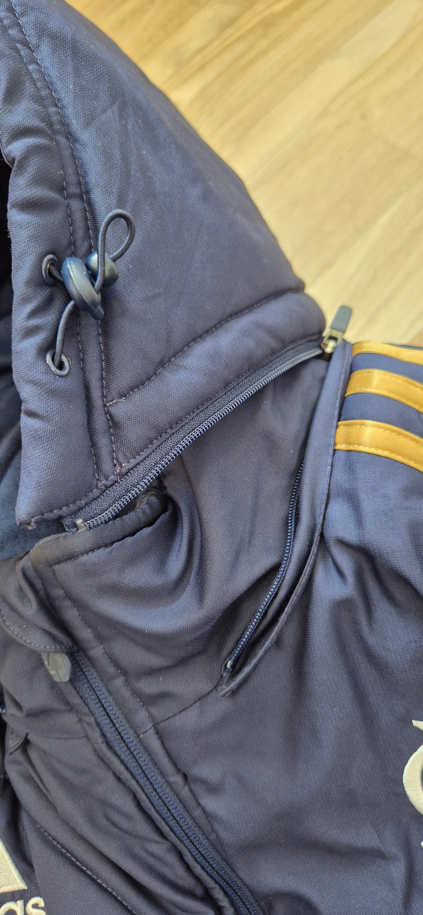 Adidas X Marseille Weste Blau/Gold