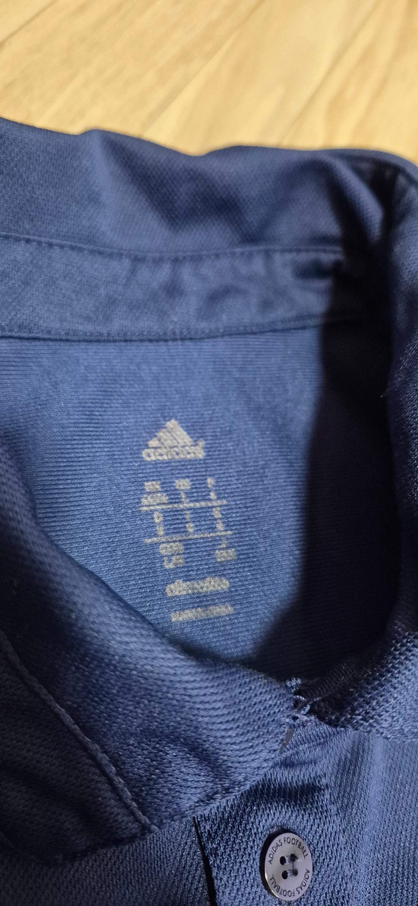 Adidas X Lyon Poloshirt Vintage Blau