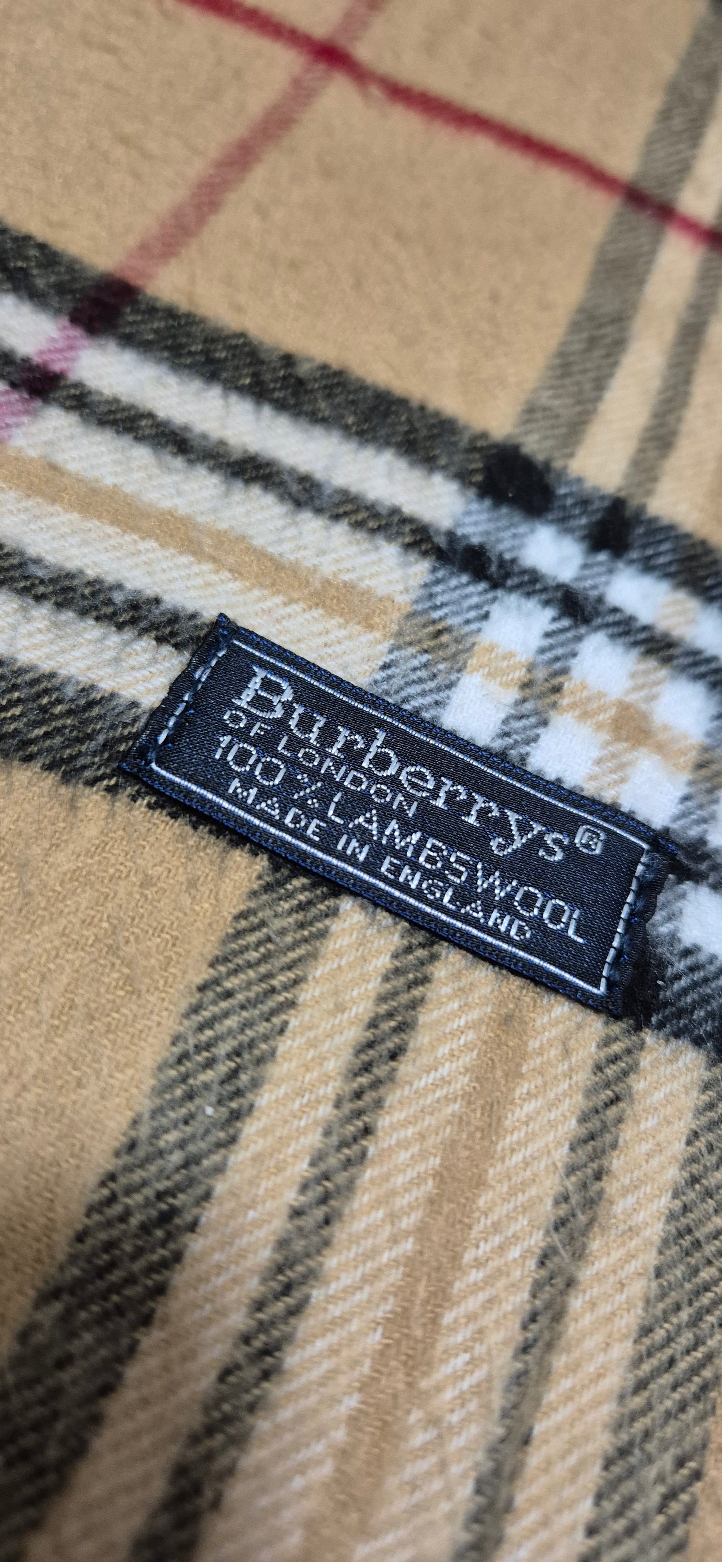 Burberry Vintage Designer schal 90er